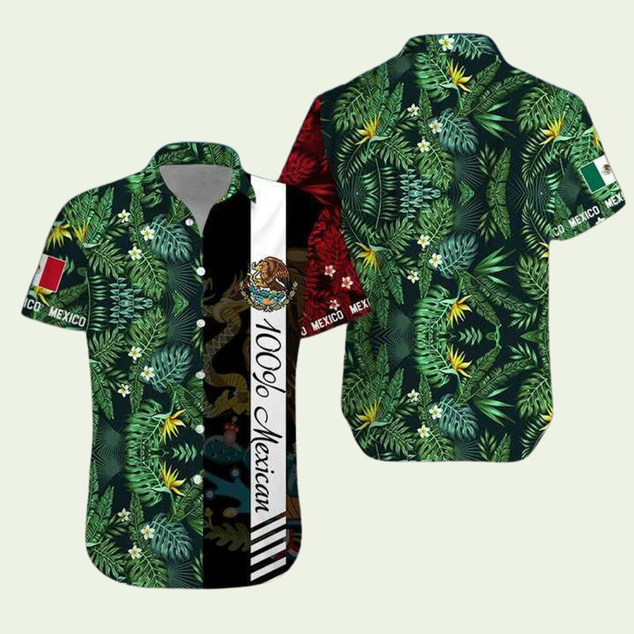 100 Mexican Hawaiian Shirt – Unique Summer Vacation Style